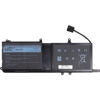 Аккумулятор PowerPlant для ноутбуков Dell Alienware 15 R3 (9NJM1) 11.4V 99Wh