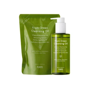 Набор гидрофильного масла очищающего Purito From Green Cleansing Oil 400 мл