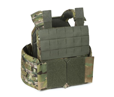 Плитоноска МИЦЬ с быстрым сбросом MultiCam (PLATE CARRIER) МОЛЛІ PL-006