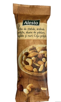 Alesto Мікс горіхів з родзинками 100г (59324)