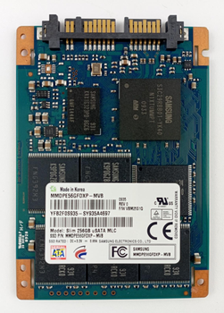 SSD Samsung Slim 256GB uSATA micro-SATA SSD 1.8 б/у