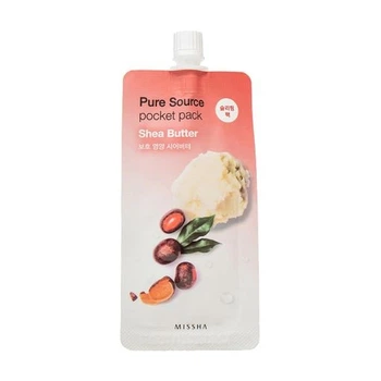 Ночная маска для лица с маслом ши MISSHA Pure Source Pocket Pack Shea Butter 10 ml