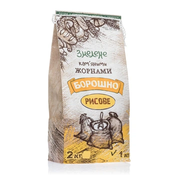 Борошно рисове жорнового помелу Sparrow Mill 1 кг.