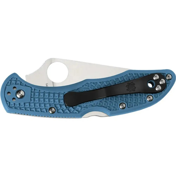 Ніж Spyderco Delica 4 Flat Ground Синій (1013-87.15.72)