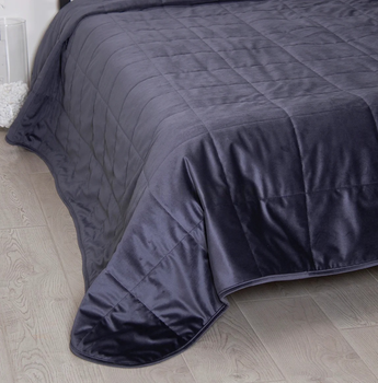 Стеганое покрывало Luxury Linens 240x260, Plum