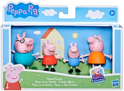 Набір фігурок Peppa Pig Дружна сім'я Пеппи F2190 (5010993834600)
