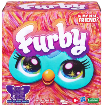 Pluszak interaktywny Hasbro Furby koralowy (5010996160508)