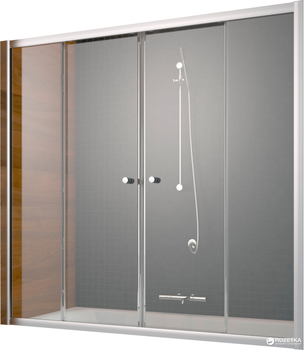 Шторка для ванны RADAWAY Vesta DW 203170-01 прозрачная