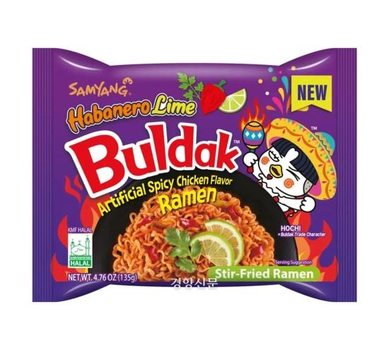 Корейская лапша бульдак рамен Samyang Buldak острая со вкусом курицы ...