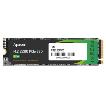 Накопичувач SSD Apacer AS2280P4X 256GB M.2 2280 PCIe 3.0 x4 3D TLC (AP256GAS2280P4X-1)