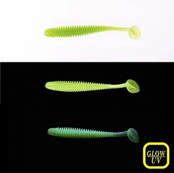 Силикон Noike Wobble Shad NINJA 4" (6шт) (#44 Chartreuse)