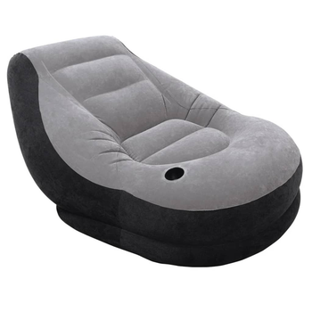 Nadmuchiwany leżak Intex Ultra Lounge z podnóżkiem 102 x 127 x 76 cm (6941057465647)