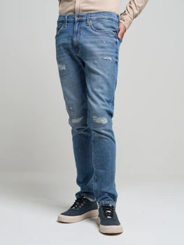 Джинси Slim Fit чоловічі Big Star Terry Carrot-265 W30L32 Блакитні (5900714548261)