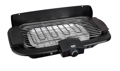 Grill elektryczny Bass Polska 2 w 1 wolnostojący i stołowy 46 x 23 cm BH 19005 (5902067623954)