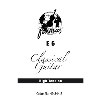 6-я струна для классической гитары Framus 49344S Classic Guitar High Tension - 6th