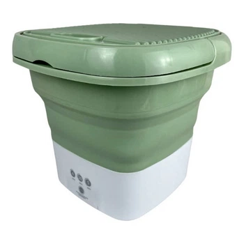 Складная стиральная машина Folding Washing Machine Светло-зеленая
