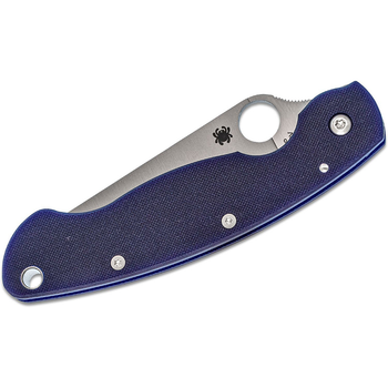 Складаний ніж Spyderco Military 2 dark blue C36GPDBL2