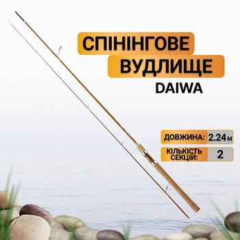 Вудилище спінінгове Daiwa Purelist 74ML/W 2.24м 4-183г 15809647