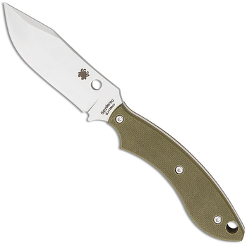 Ніж Spyderco Bowie 8Cr13MoV G-10 sheath green FB49GPOD