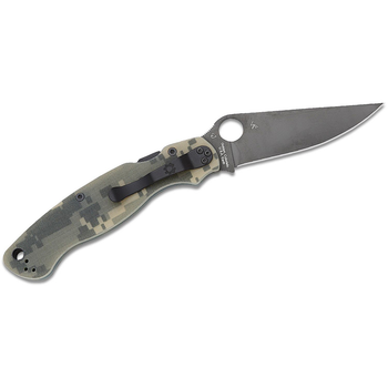 Складаний ніж Spyderco Military 2 Black Blade G-10 camo C36GPCMOBK2