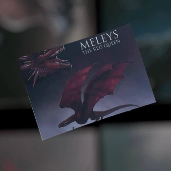 Листівка Гра Престолів Дім Дракона Meleys Розмір А6