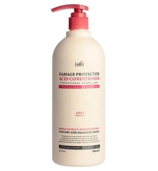 Відновлюючий кондиціонер для пошкодженого та ламкого волосся La'dor Damaged Protector Acid Conditioner 900 ml