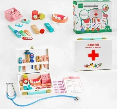 Игровй набор доктора Стоматолог (ДЕРЕВО) 17 элементов, C60889 A-Toys