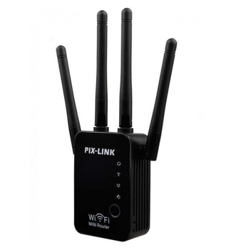 Репитер Wi-Fi Pix-Link LV-WR16 6970 Черный
