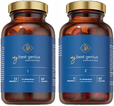 Дієтична добавка MyBestPharm MyBestGenius 120 капсул (5904824651217)