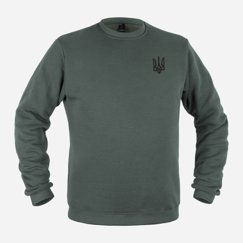 Свитшот утепленный мужской P1G-Tac Тризуб Logo UA281-29911-FG-TRL XL Foliage Green (2000980638369)