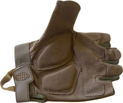 Тактические перчатки Kombat Kombat UK Alpha Fingerless Tactical Gloves Койот S (kb-aftg-coy-s)