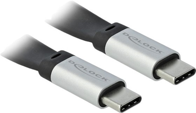 Кабель Delock USB Type-C - USB Type-C 22 см Black (4043619859269)