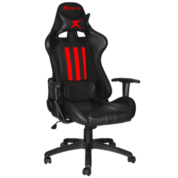 Кресло геймерское на колесах Xtrike GC-905 Black/Red регулируемое эргономичное