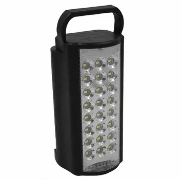 Переносний ліхтар з повербанком Almina 2606L на 24 Led чорний