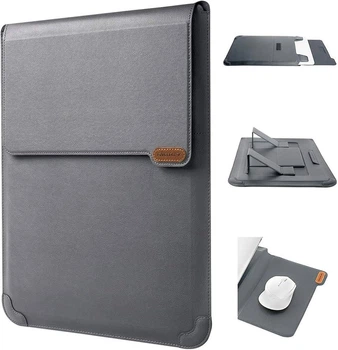 Чехол сумка с подставкой Nillkin Laptop Sleeve Macbook для ноутбука 15.6-16.1'' 451*300*10 mm Gray