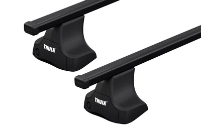 Багажник на гладкую крышу Thule Squarebar Evo Rapid для Smart ForFour (mkI)(W454) 2004-2006 (TH 7122-754-1347)