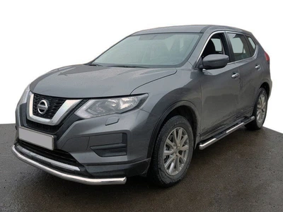 Передній захист ST008 (нерж) для Nissan X-trail T32/Rogue 2014-2021 рр