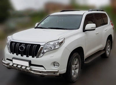 Передній захист F3-31 (нерж) для Toyota Land Cruiser Prado 150 2009-2023 рр