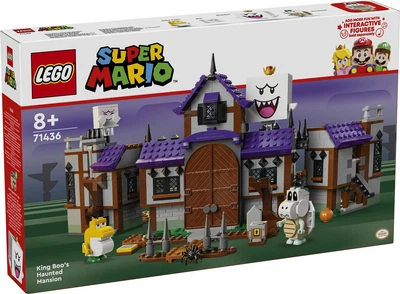Конструктор Lego Super Mario Садиба з привидами Бу-короля 71436