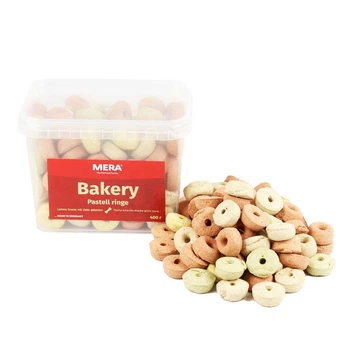 Лакомство для собак для дрессировки печенье Mera Dog Pastell ringe Mix 400 г