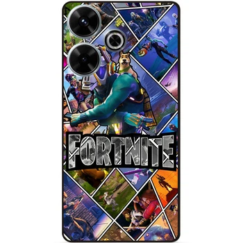 Силіконовий чохол бампер Candy для ZTE Nubia V60 з зображенням Фортнайт Fortnite