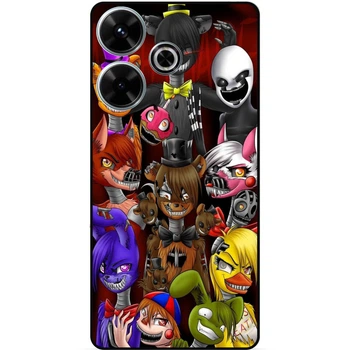 Силіконовий бампер чохол Candy для ZTE Nubia V60 з малюнком Freddy Аніматроніки Фредді