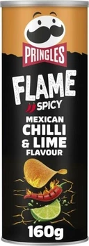 Чипсы Pringles Flame Spicy Mexican Chilli & Lime чили и лайм, 160 г