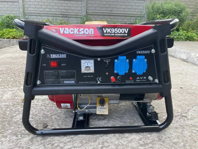 Генератор Vackson VK9500V бензиновий 3 кВт 1 фазний