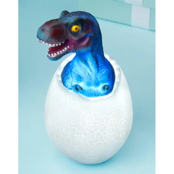Детский светильник SUNROZ 3D Dinosaur Lamp лампа-ночник "Динозаврик в яйцо" с пультом ДУ (081g)