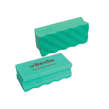 Губка Vileda Professional ПурАктив 15 x 7 см зелена для складних забруднень 1 шт