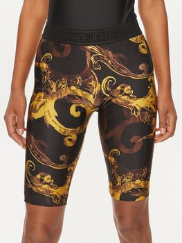 Spodenki sportowe damskie Versace Jeans Couture vjc76hac106js292g89 40 Czarny/Żółty (8052019638356)