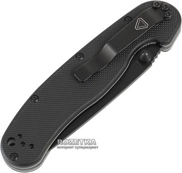 Карманный нож Ontario RAT Model 2 Black Plain Edge (ON8861) Black