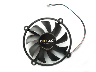 Вентилятор кулер для видеокарты Zotac Palit Gainward 4-pin GTS 450 250 NF24076B1HK-R (R128015DM GA82B2H PLA08015D12HH) (№52)