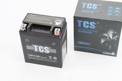 Мото аккумулятор TCS 12 Вольт 7Ah 12N7A-BS гелевый